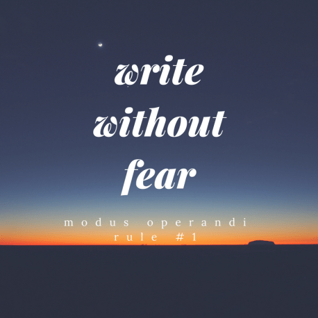 write without fear