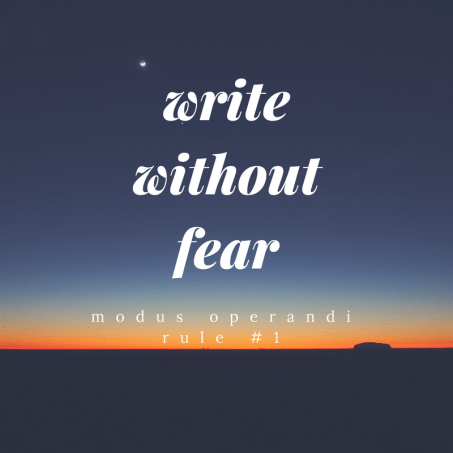 write without fear
